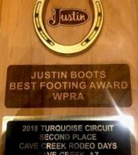 2018 Justin Boots Best Footing Award