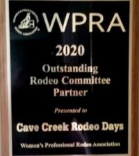 2020 WPRA Outstanding Rodeo Commitee Partner