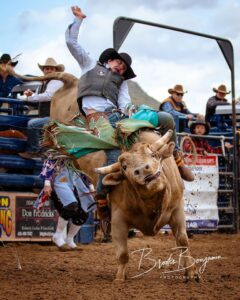 Jackson Ward on Cervi Generations bull riding
