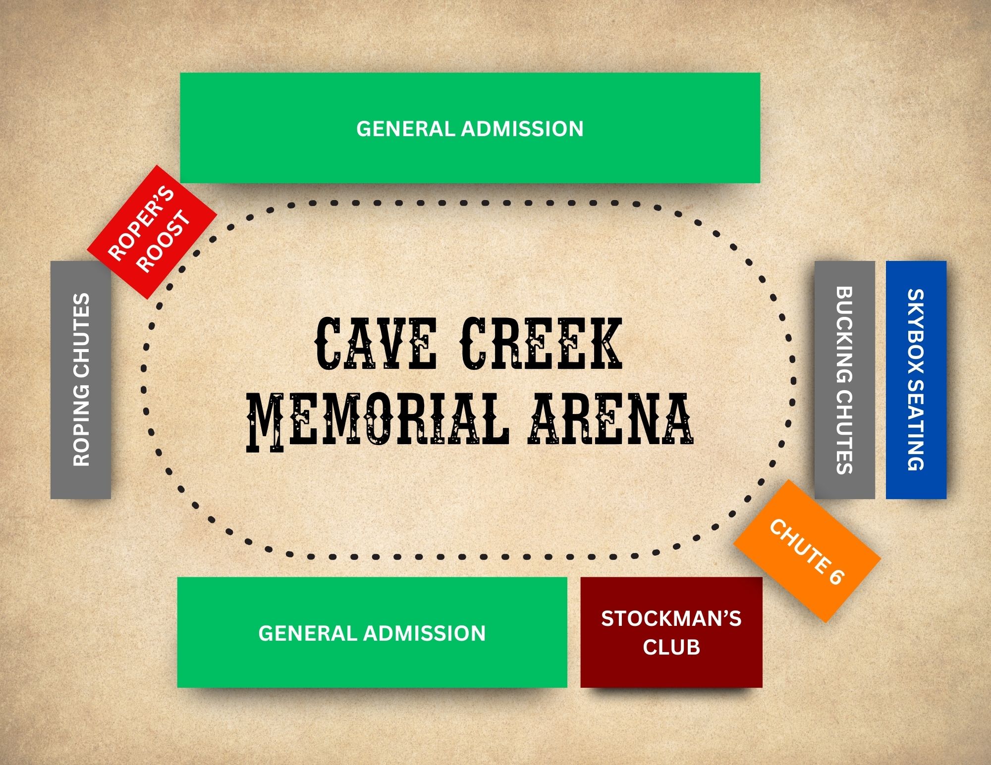 Cave Creek Rodeo Seating Chart